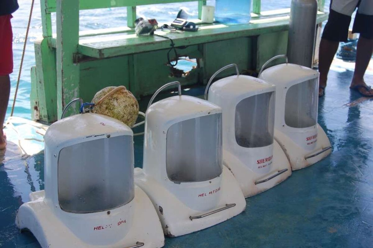 [보라카이]헬멧 다이빙 투어 