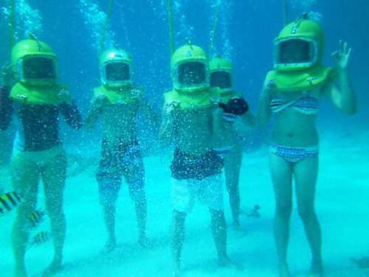 [보라카이]헬멧 다이빙 투어 