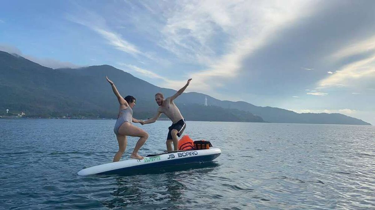 [다낭]  패들 보트 & 마사지 90분 단독 차량 투어